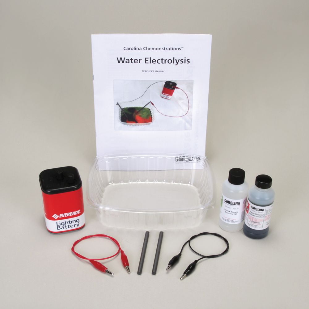 Carolina Chemonstrations Water Electrolysis Kit