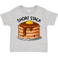 thumbnail image 3 of Inktastic Short Stack Cute Pancake Breakfast Boys or Girls Toddler T-Shirt, 3 of 5