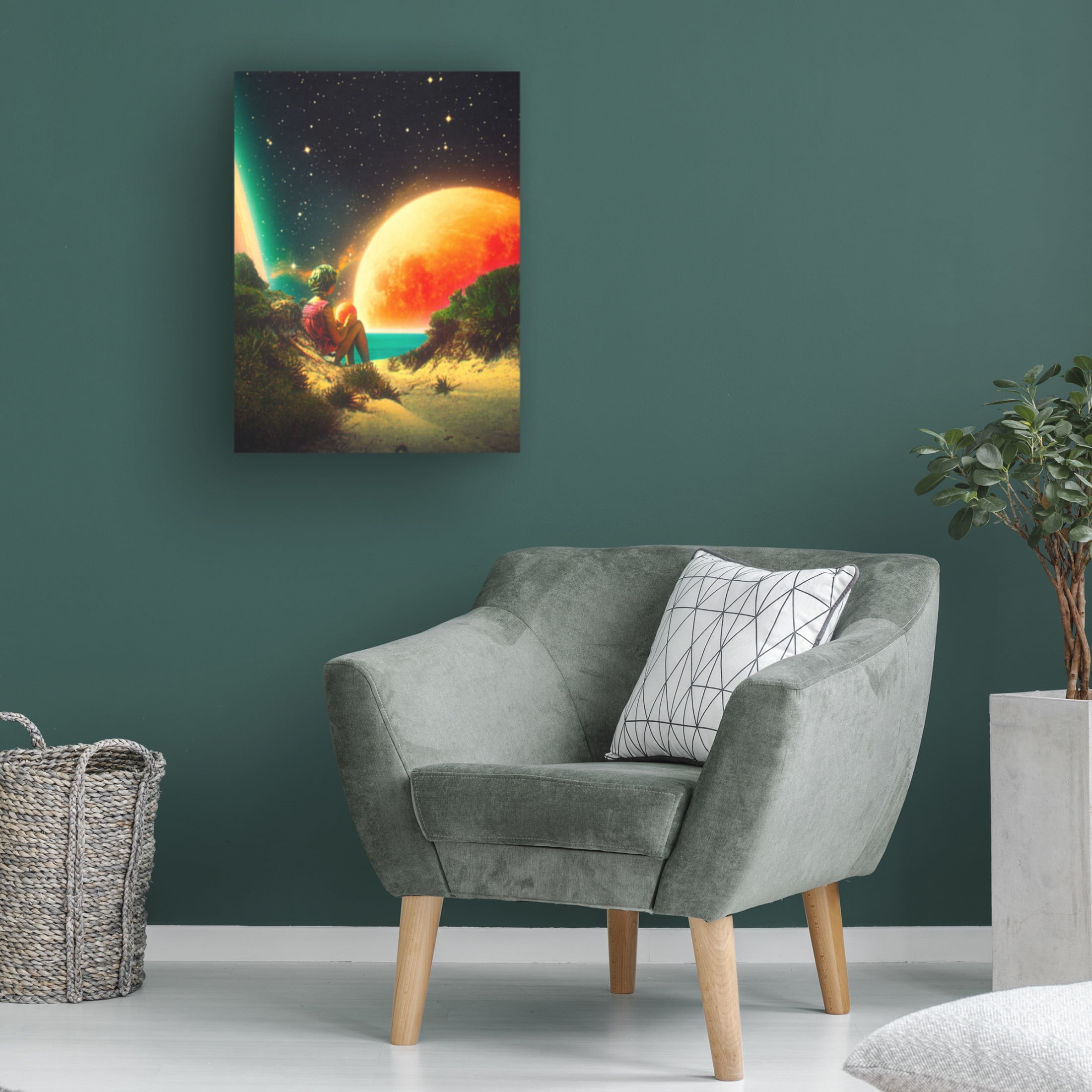 Trademark Fine Art Taudalpoi Hope Canvas Wall Art