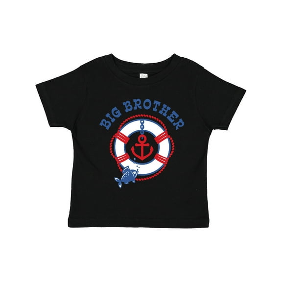 Inktastic Nautical Big Brother Boys Toddler T-Shirt