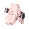 thumbnail image 4 of Soporte para teléfono de bicicleta Soporte para teléfono de motocicleta Compatible con manillares de 15 a 28 mm Estable para 4.7 Rosa, 4 of 9