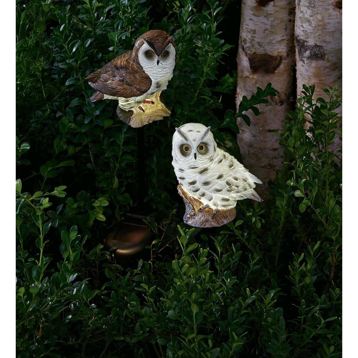 Mainstays Owl SolarPowered Decorative Light