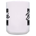 thumbnail image 3 of ThisWear Proud Black Mom Daughter Gifts Mom Son Gifts 2 Pack Ceramic 15oz Coffee Mug Set White, 3 of 4