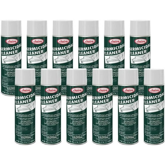 ZZJP CL873-12pk Germicidal Cleaner, 19 Ounce (Pack of 12)
