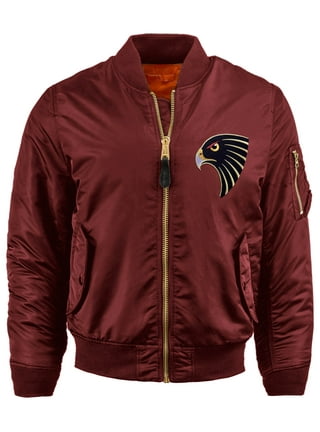 Men's Bomber Flight Jacket w/ Patches 