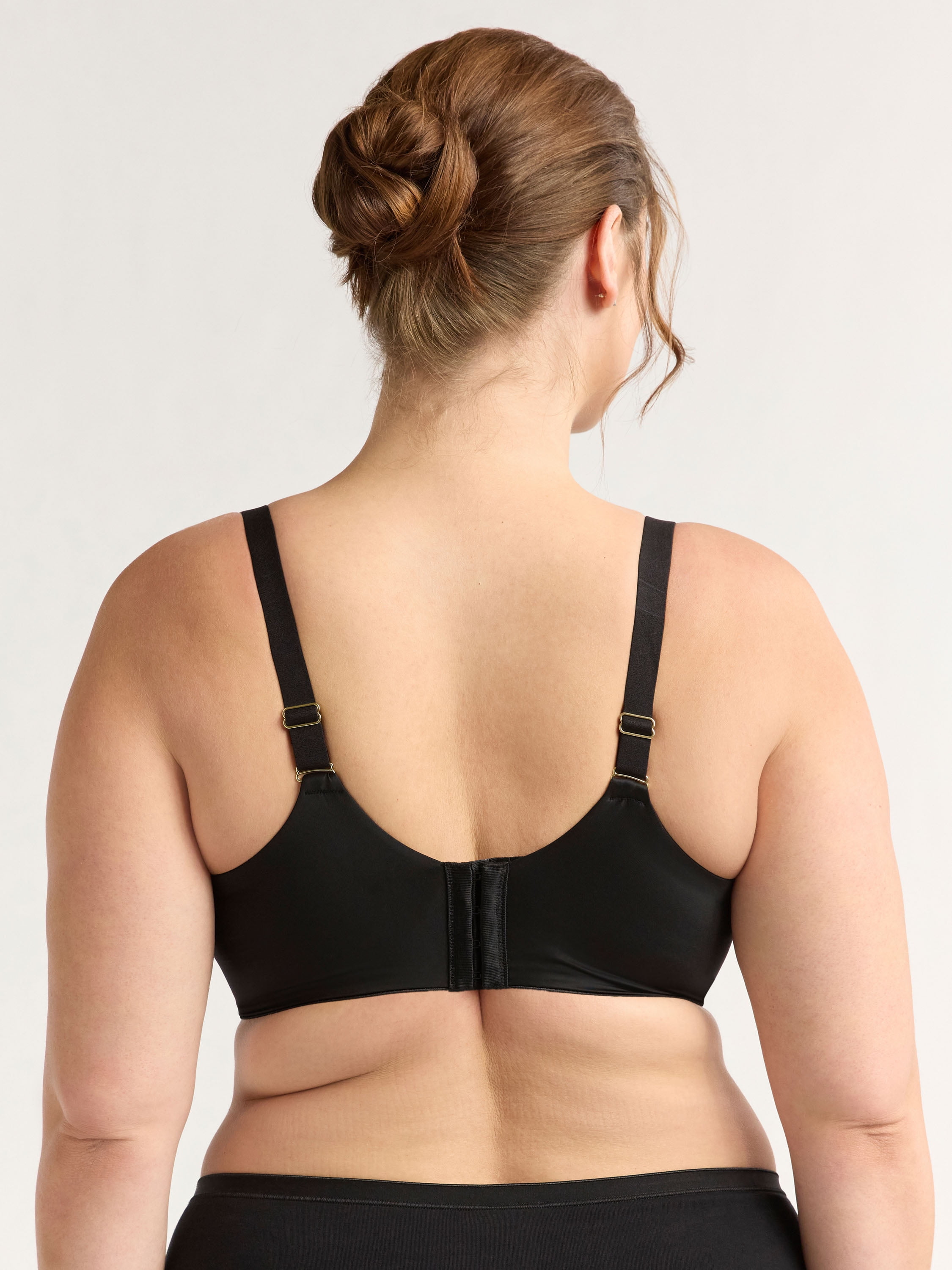 Joyspun Women's & Women's Plus Smooth Balconette Bra, Sizes 38DD-46DDD