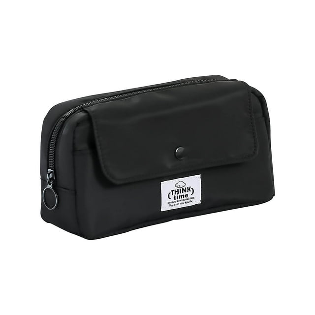 Deals Qaailabf Trousse à Crayons Transparente Grande Capacité avec Design Multifonctionnel et Sac de Papeterie