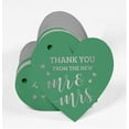 thumbnail image 3 of Inkdotpot Thank You From The New Wedding Bottle Tag Real Silver Foil Favor Hang Tag 100 Pack, 3 of 6