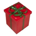 thumbnail image 3 of Ferrell Leather Holiday Storage Boxes, Set of 3 – Decorative Leather & Wood Nesting Boxes for Festive Décor & Organization, 3 of 7