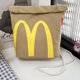 thumbnail image 4 of Bolsa De Hombro Bolsa de mensajero para mujer, bolsa cruzada de moda divertida con sensación de papel de lona (estilo A) Ehuebsd Para Estrenar, 4 of 9