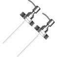 thumbnail image 1 of SHOWERORO 2Ud Dispenser Lids En Acero Inoxidable Para Hogar Color Plata Resistente Y Funcional, 1 of 8