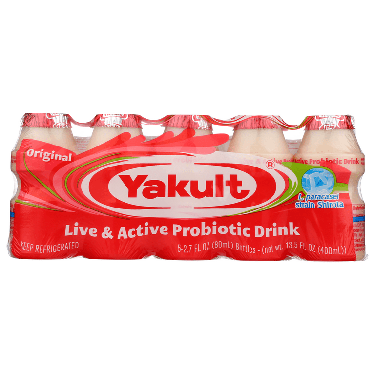 Yakult Probiotic Fermented Drink, Non-Fat, Live & Active Yakult Probiotic Fermented Drink, Non-Fat, Live & Active
