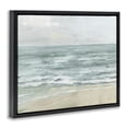 thumbnail image 4 of Stupell Industries Brushed Beach Waves Landscape Painting Black Floater Framed Canvas Art Print Wall Art, 31 x 25, 4 of 10