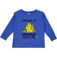 thumbnail image 3 of Inktastic Someone in San Diego Loves Me Boys or Girls Long Sleeve Toddler T-Shirt, 3 of 5