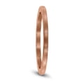 thumbnail image 2 of SZUL Women's 1MM Thin Matte Finish Wedding Band in 14K Rose Gold, 2 of 4