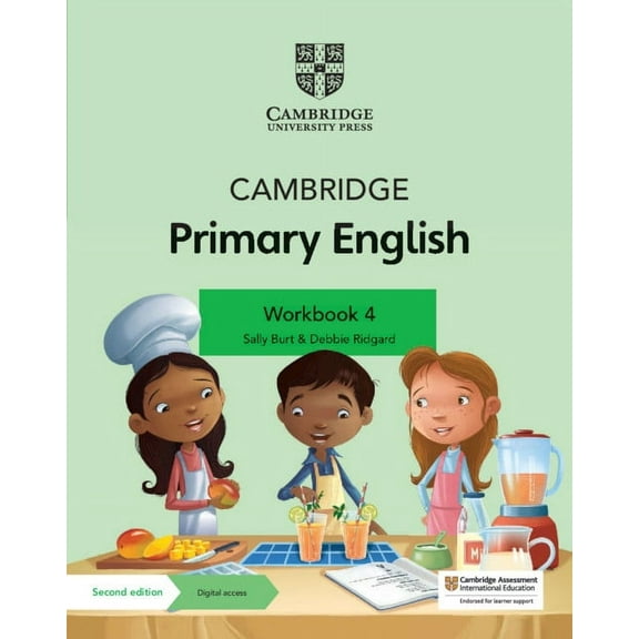 Cambridge Primary English Cambridge Primary English Workbook 4 with Digital Access (1 Year), (Paperback)