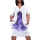 thumbnail image 1 of Vestido suelto de bolsillo con acuarela malvada Vestidos de novia vestido suelto de verano, 1 of 7