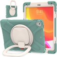 thumbnail image 1 of Funda con soporte de anillo ajustable para iPad de 9,7 pulgadas (2018) con correa para el hombro, gran soporte de anillo ajustable, protección contra golpes., 1 of 5