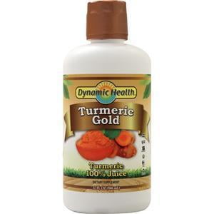 Dynamic Health Dynamic Health Turmeric Gold Liquid  32 fl.oz supplement bottle