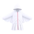 thumbnail image 5 of WhouRiu Girls Knit Cover Up Dress Fashion Graphic Long Sleeve Hooded Zip Up Dresses With Pockets Kids Comfortable Cute Casual Wear,3-4 Years, 5 of 7