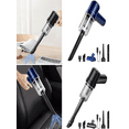 thumbnail image 6 of Cordless Car Vacuum Cleaner - 8000Pa Powerful Suction, Wet & Dry Use, Rechargeable Handheld Mini Vacuum with LED Light, Ideal for Car/Office/Home Cleaning,Blue,1pcs, 6 of 6
