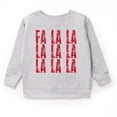 thumbnail image 4 of Fa La La Distressed - Youth Graphic Sweatshirt, 4 of 8