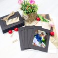thumbnail image 4 of Set of 40 Black Frames for Home Decor, Paper Photo Frame, Kraft Paper Frames for DIY, with 20 Clips and Ropes, Home Wall Decor, DIY and Creativity (Black), 4 of 5