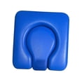 thumbnail image 4 of Cojín del asiento del inodoro, cubierta suave portátil, cojín de inodoro multifuncional, asiento acolchado para discapacitados, ducha, hogar Azul, 4 of 8