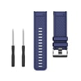 thumbnail image 2 of Correa de silicona para reloj Garmin Fenix/Fenix 2 - 26 mm de ancho, ajuste fácil, longitud ajustable, uso diario deportivo, 2 of 6