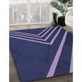 thumbnail image 2 of Ahgly Company Indoor Square Patterned Light Purple Area Rugs, 3' Square, 2 of 6