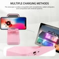 thumbnail image 4 of Bluetooth Speaker Phone Holder 2 In 1 Desktop Wireless Speaker with Phone Bracket Design 1200mAh Anti-slip Adjustable Speaker Phone Holder for Mobile Phone Tablet, 4 of 9