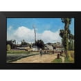 thumbnail image 2 of Pissarro, Camille 24x17 Black Modern Framed Museum Art Print Titled - Banks of the Oise at Pontoise, 2 of 5