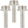 thumbnail image 1 of RENACLIPY 3 Pcs Trompette Valve Tringles à Doigts Argent pour Musiciens Usage Instrument, 1 of 8