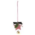 thumbnail image 1 of Christmas pink and green star style pendant Christmas tree ornaments art jewelry, 1 of 5