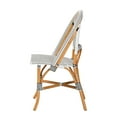 thumbnail image 3 of Bali & pari Genica Rattan French Provincial Dining Chair, Brown, 3 of 9