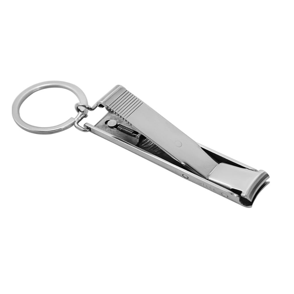 12 units x Metal nail clipper ~ cutters Keyrings WHOLESALE 
