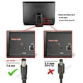 thumbnail image 4 of T POWER 120W Ac Dc Adapter Charger Compatible with Gateway All-in-One Desktop PC Touchscreen ZX- ZX4400 ZX 4900 ZX6900 Series Replacement Switching Po, 4 of 4