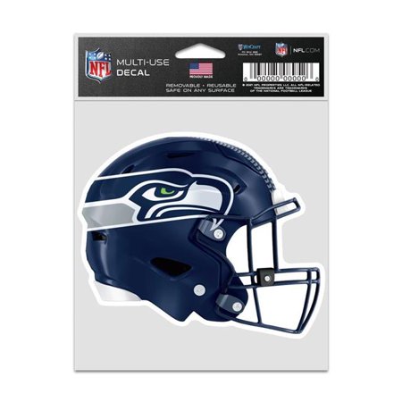Wraft Fanatics 9416638027 3.75 x 5 in. Seattle Seahawks Decal – Helmet Fan