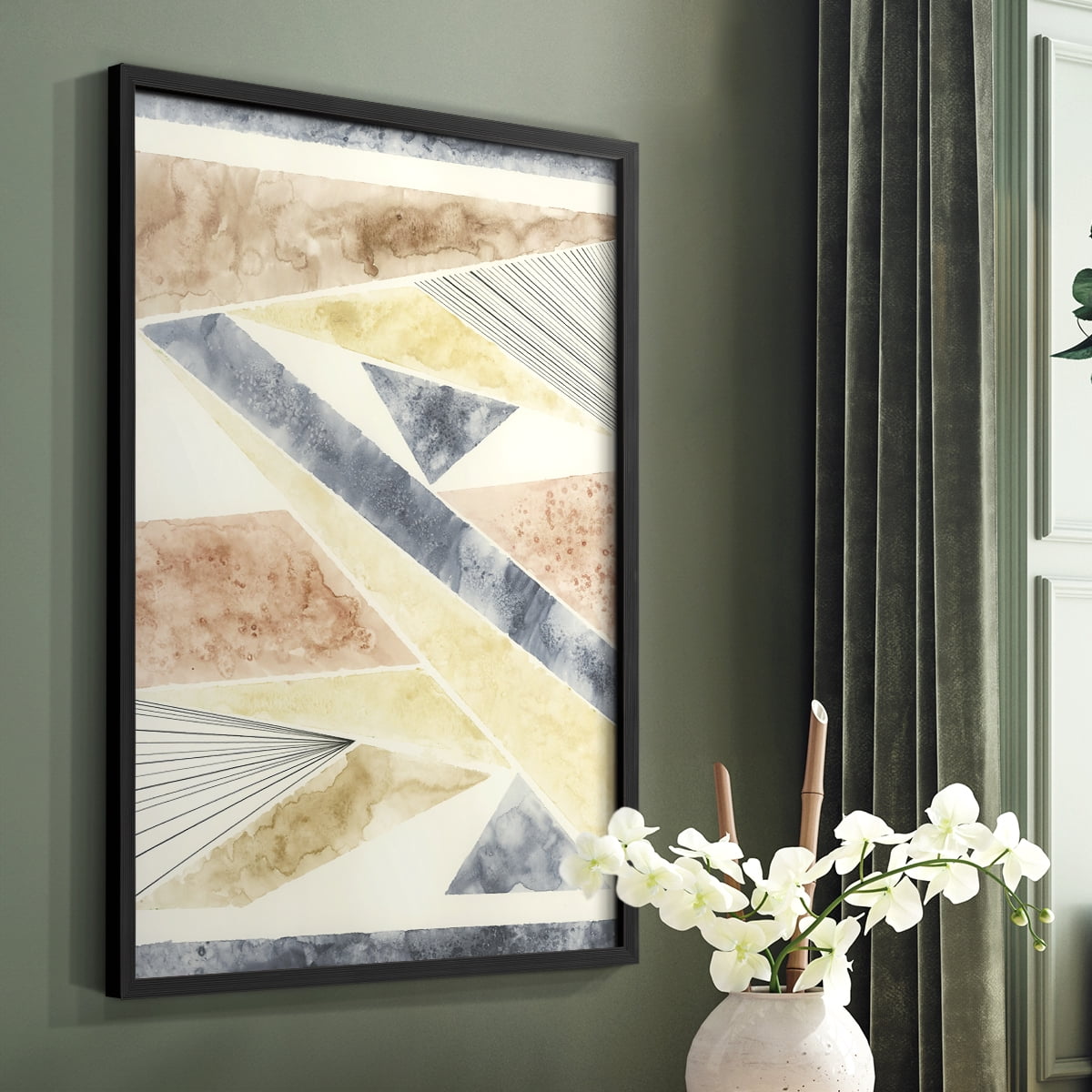 Untitled in Paper Solid Wood 8 x 10 Framed Print