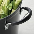 thumbnail image 2 of Tramontina Aluminum Nonstick Covered Stock Pot - Charcoal Gray, 2 of 6