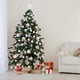 thumbnail image 4 of Christmas Tree Baubles Ornament Stylish Christmas Tree Hanging Pendant Baubles Decorations for Holiday Ornament Silver, 4 of 5