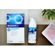 Vita Sciences Maxasorb B12 Cream, Vitamin B12 Topical Cream, Supports Energy, Focus, and Nervous System Health, 1.7 oz