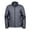 Space Grey/Black, variant on Teejays Mens Padded Full Zip Crossover Jacket