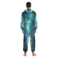 thumbnail image 4 of FORMRS Onesies Pajama for Adults Unisex Hoodie Winter Jumpsuit One Piece Sleepwear, Sizes S-2XL, Magical Forest Glowing Lights, 4 of 7