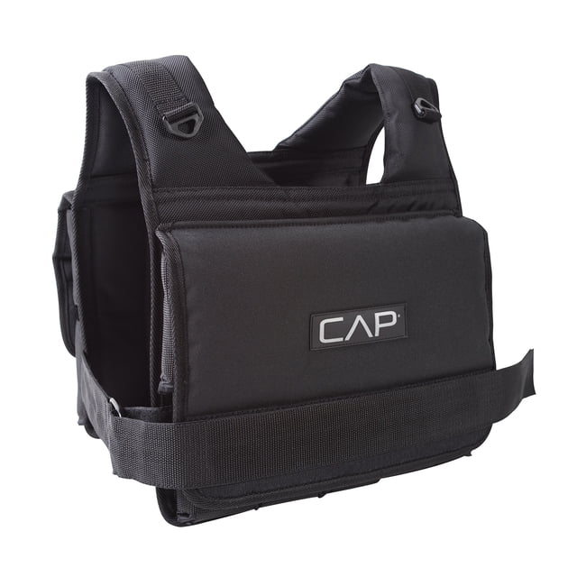 Chaleco pesado CAP Barbell HHWV-CB020S corto 9 kg negro
