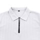 thumbnail image 4 of Camisa holgada con cuello con cremallera para hombre: prenda de poliéster para primavera/verano, actividades informales al aire libre, lavable a máquina, tallas S-XXXL, contorno de pecho 101-126 cm., 4 of 8