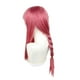 thumbnail image 4 of Peluca de Seda de Fibra de Alta Temperatura Hot6sl con Redecilla para El Pelo Color Rosa y Rojo 70 Cm, 4 of 7