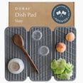 thumbnail image 1 of Tapete de secado rápido Dish Pad Dorai Home con piedras de diatomita, 1 of 7