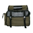 thumbnail image 4 of Maoww Saddle Canvas Large Capacity Rear Rack Luggage Carrier Bag Outdoor Sports Road Cycling Back Seat Organizer Pouch Green, 4 of 9
