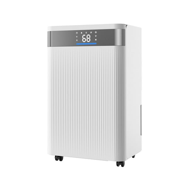 35 Pint Dehumidifier for Home and Basement,Smart Humidity Control,Low Noise Operation Ideal for Large Rooms,Warehouses,and Bedrooms,White Finish